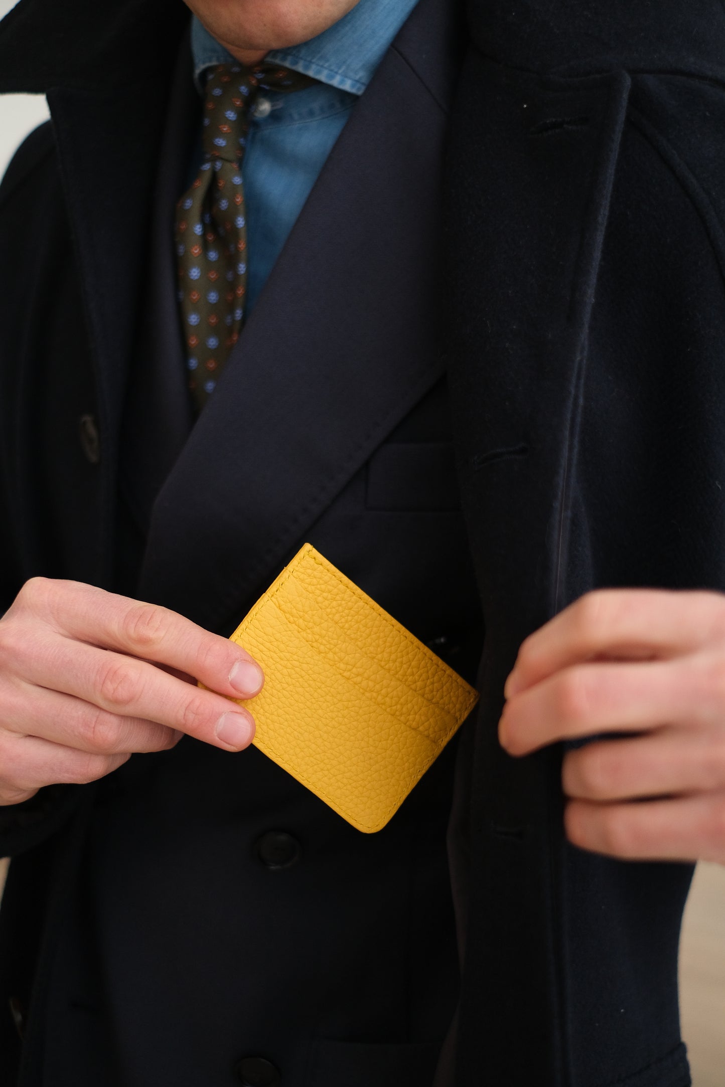 Slim Wallet Yellow — Available in 3 Colors