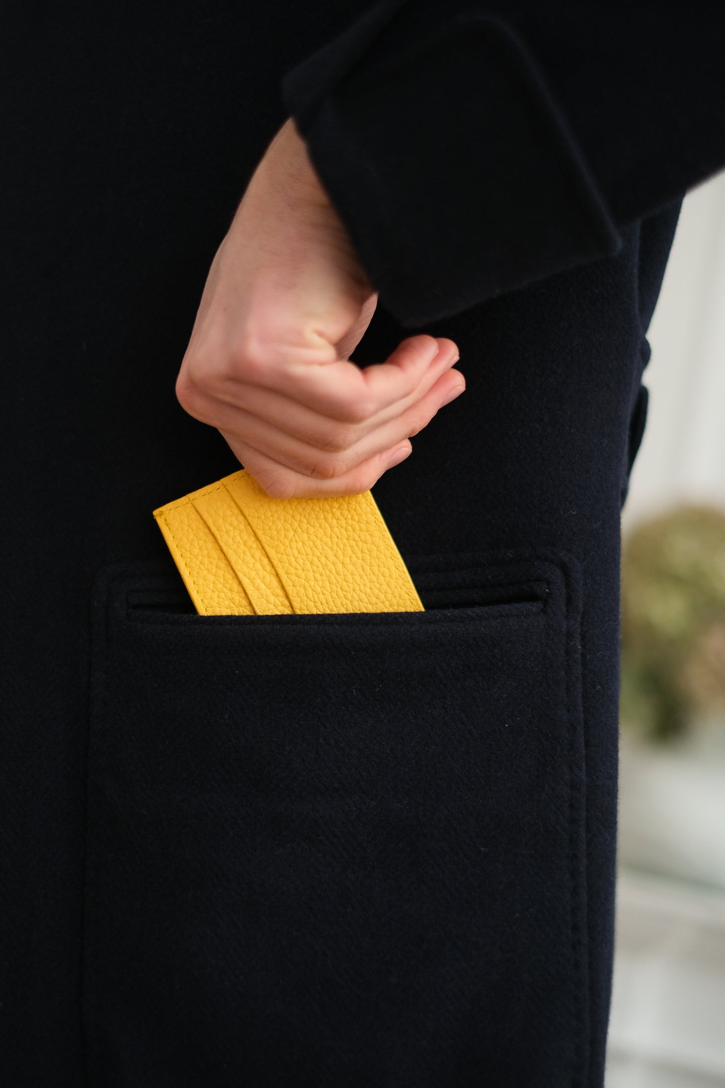 Slim Wallet Yellow — Available in 3 Colors