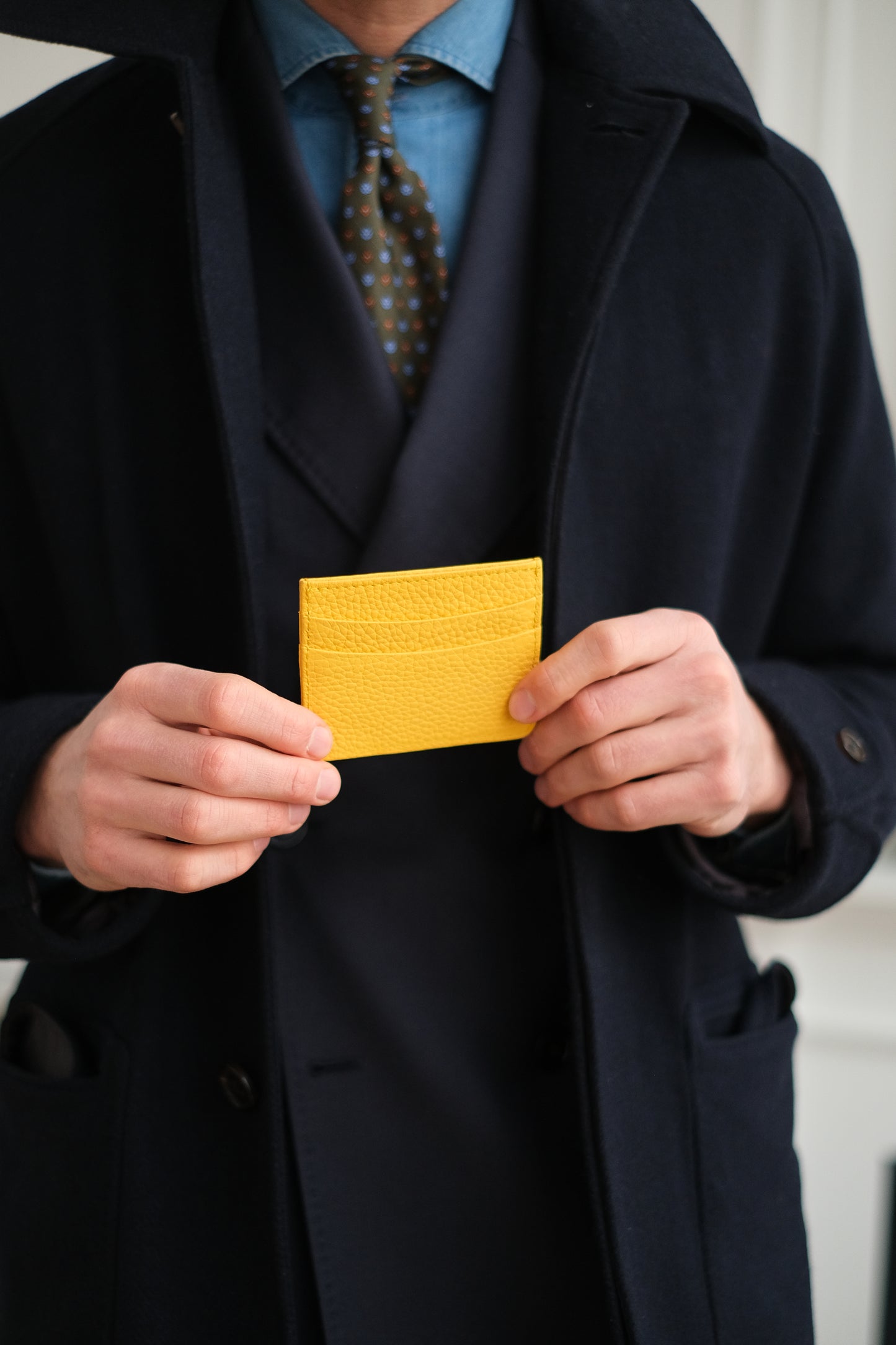 Slim Wallet Yellow — Available in 3 Colors