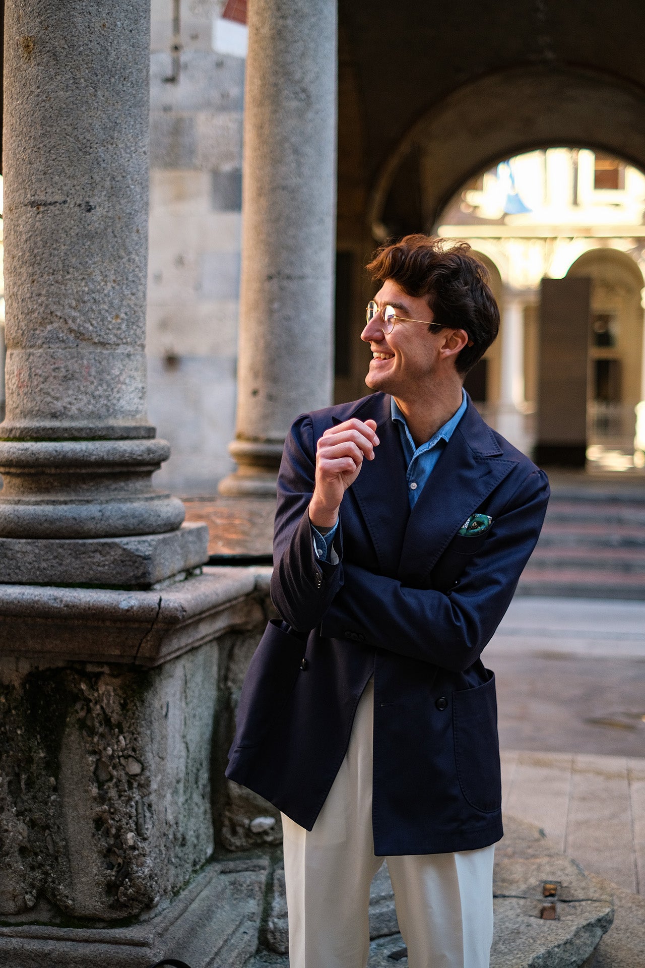 Moss Amarone Pocket Square — Available in 3 Designs